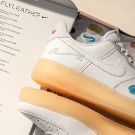Mayumi Yamase x Nike Flyleather Air Force 1 White DB3598-100