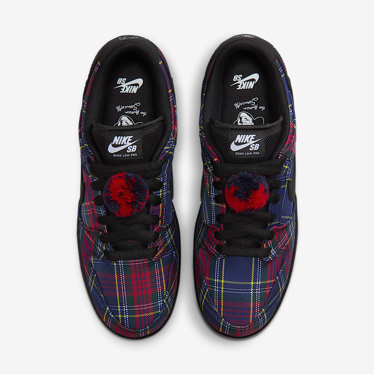 Nardwuar x Nike SB Dunk Low Pro QS Tartan Pattern II1493-600