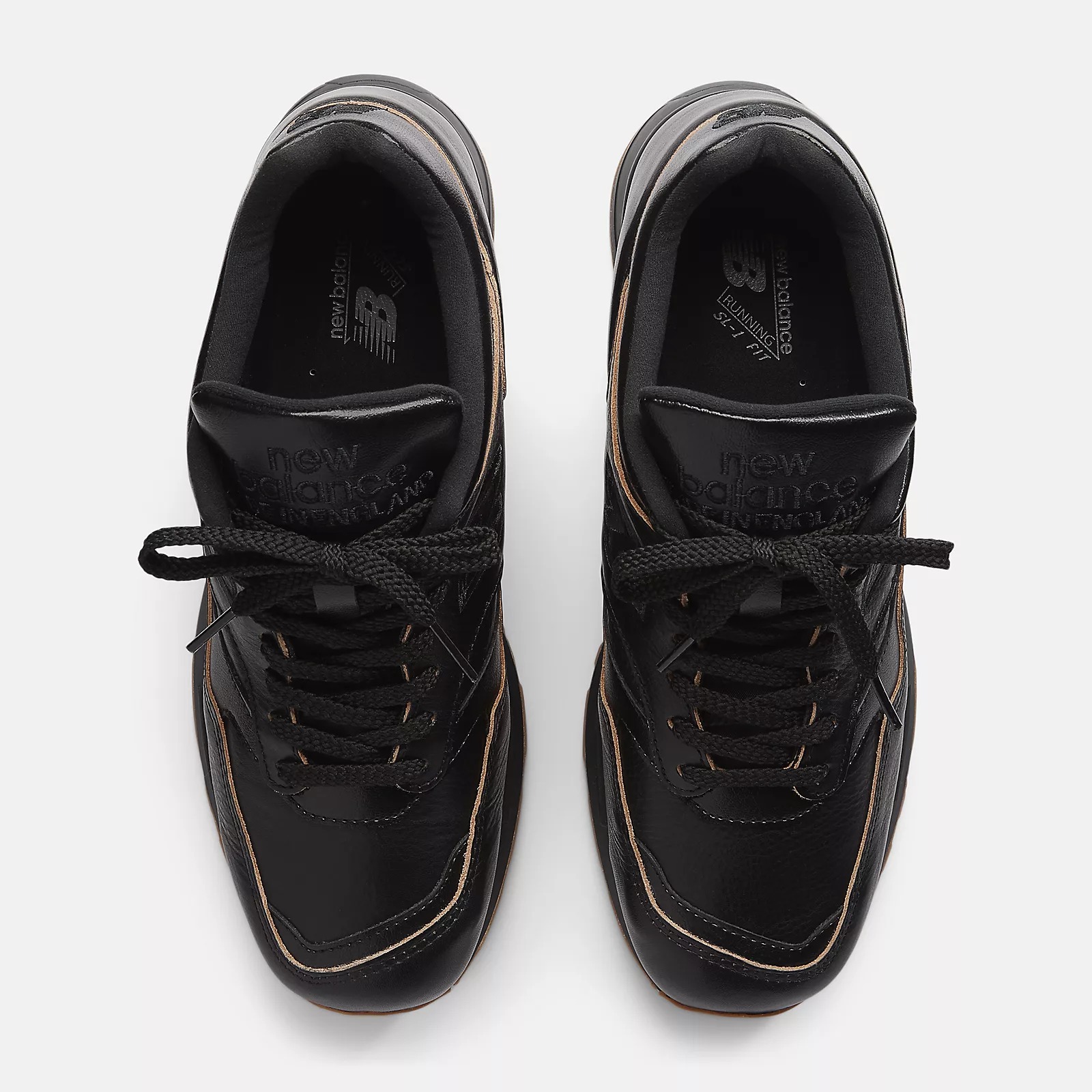 スニーカー New Balance 1500 Made in UK Biscuit Edge Leather Black Doe New Balance 1500 Made in UK Biscuit Edge Leather U1500KBI