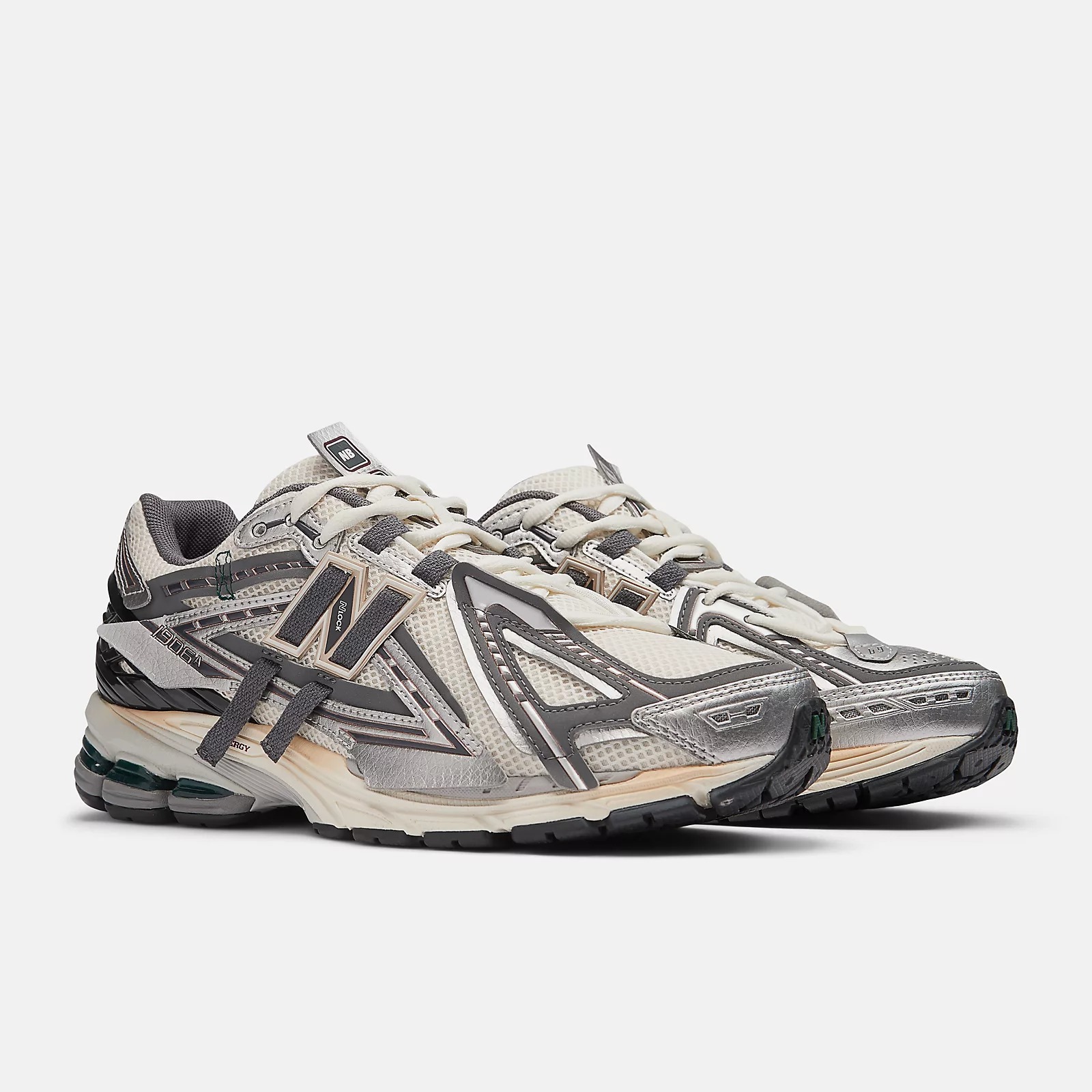 New Balance 1906A Silver Metallic Castlerock - Tech