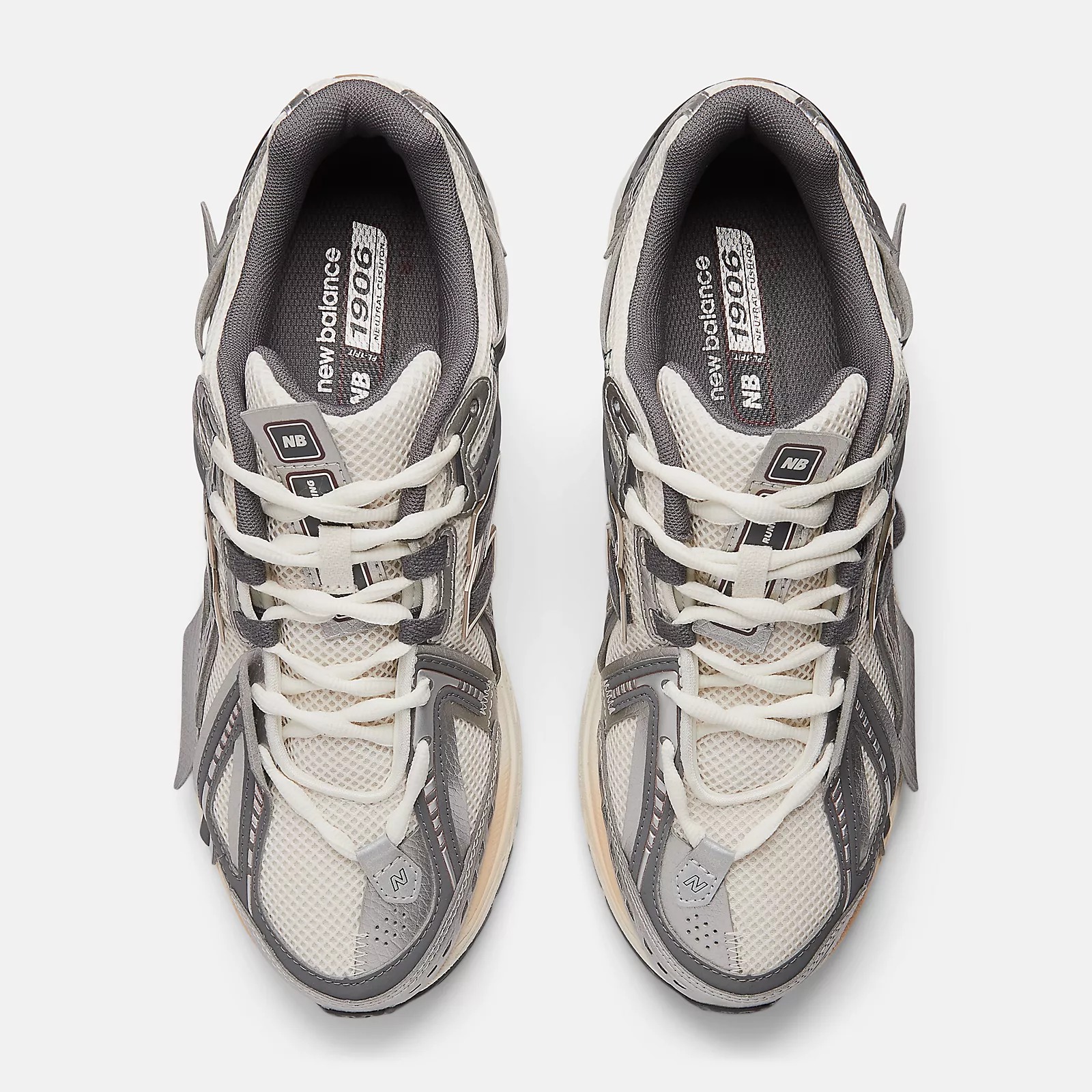 New Balance 1906A Silver Metallic Castlerock - Tech