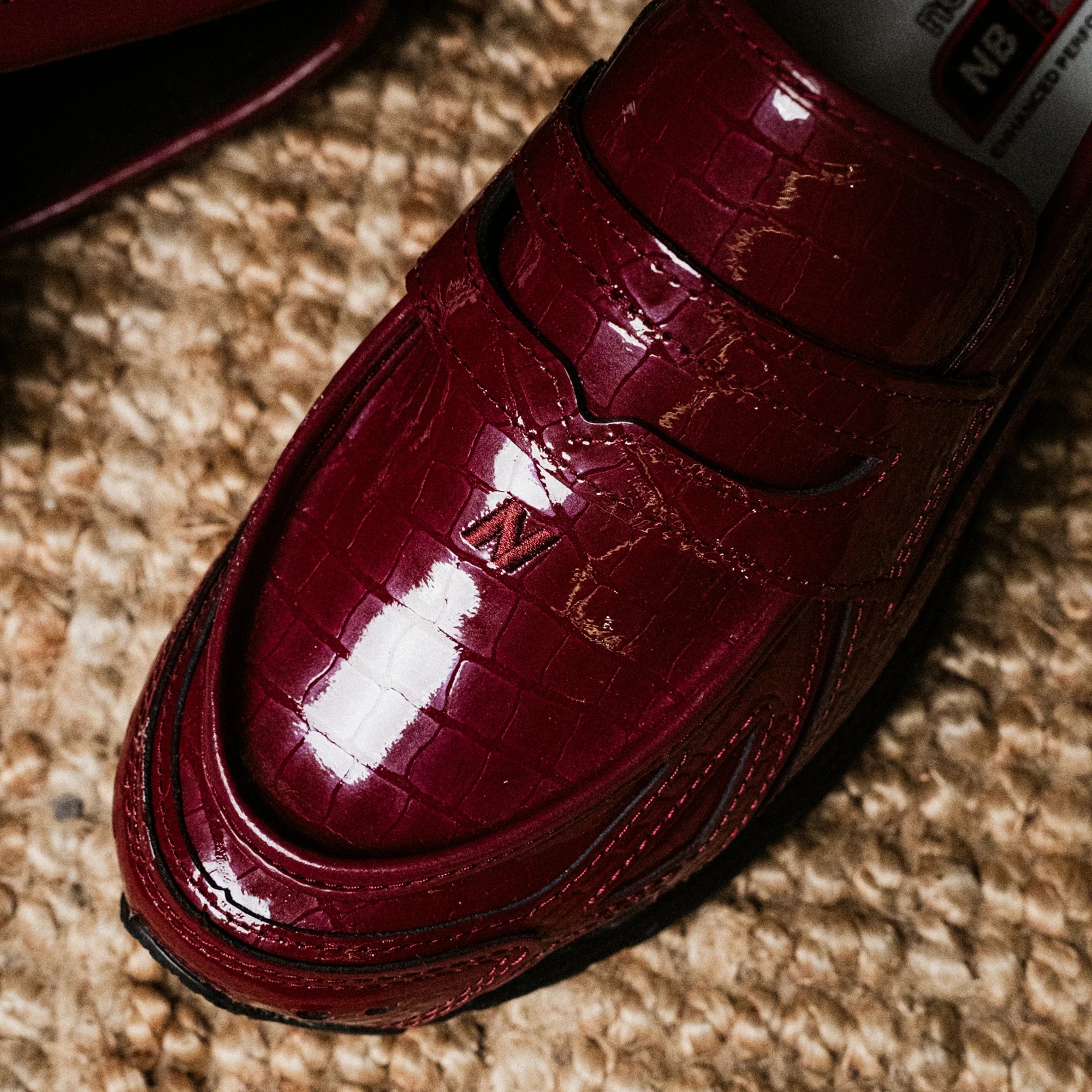 New Balance 1906L Loafer Burgundy Croc U1906LCS | More Sneakers