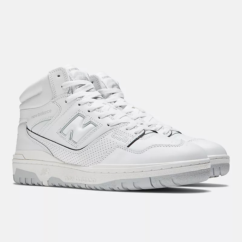 New Balance 650 White BB650RWW | More Sneakers display picture 3