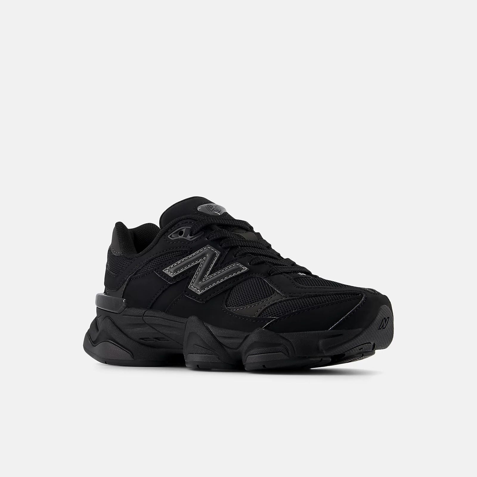 New Balance 9060 GS Triple Black GC9060GE | More Sneakers