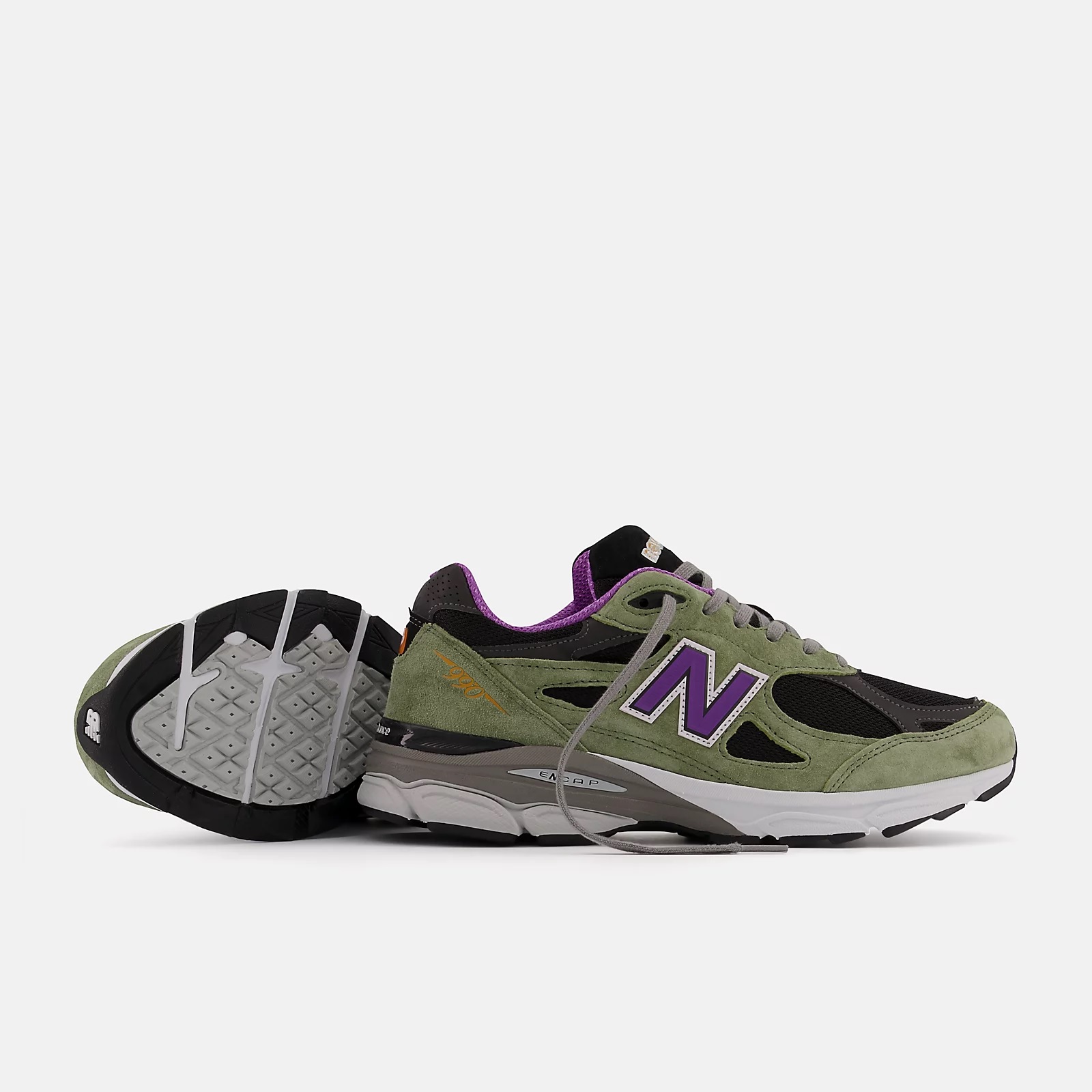New Balance 990v3 x Teddy Santis Olive Leaf - Made In USA M990TC3