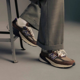 New Balance 990v6 Made in USA Rich Oak Cosmic Grape U990OP6  display picture 1