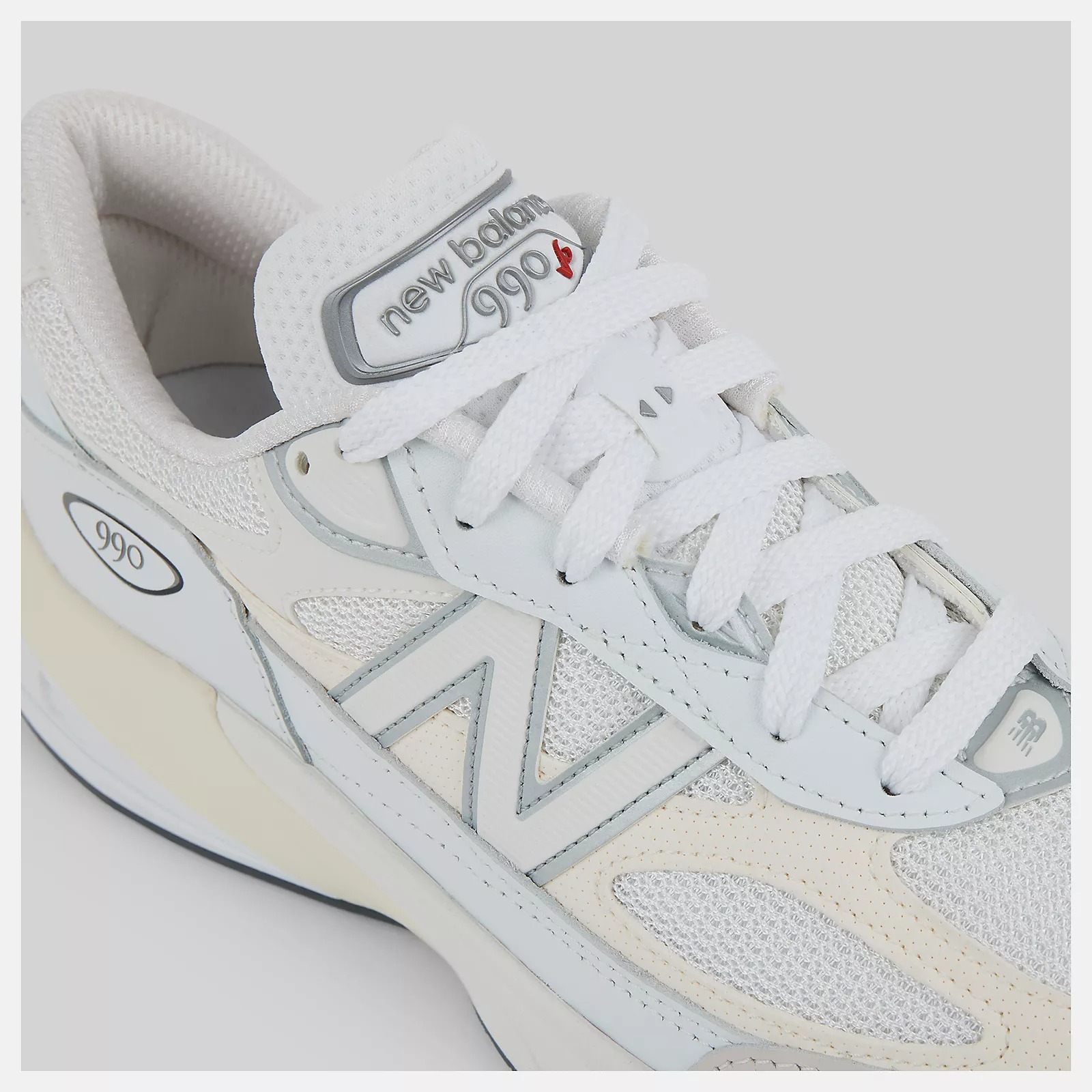 New Balance 990v6 Made in USA White Sea Salt U990GB6 | More Sneakers