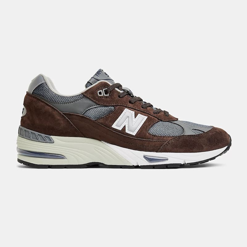 New Balance 991 Brown Made in the UK M991BNG More Sneakers