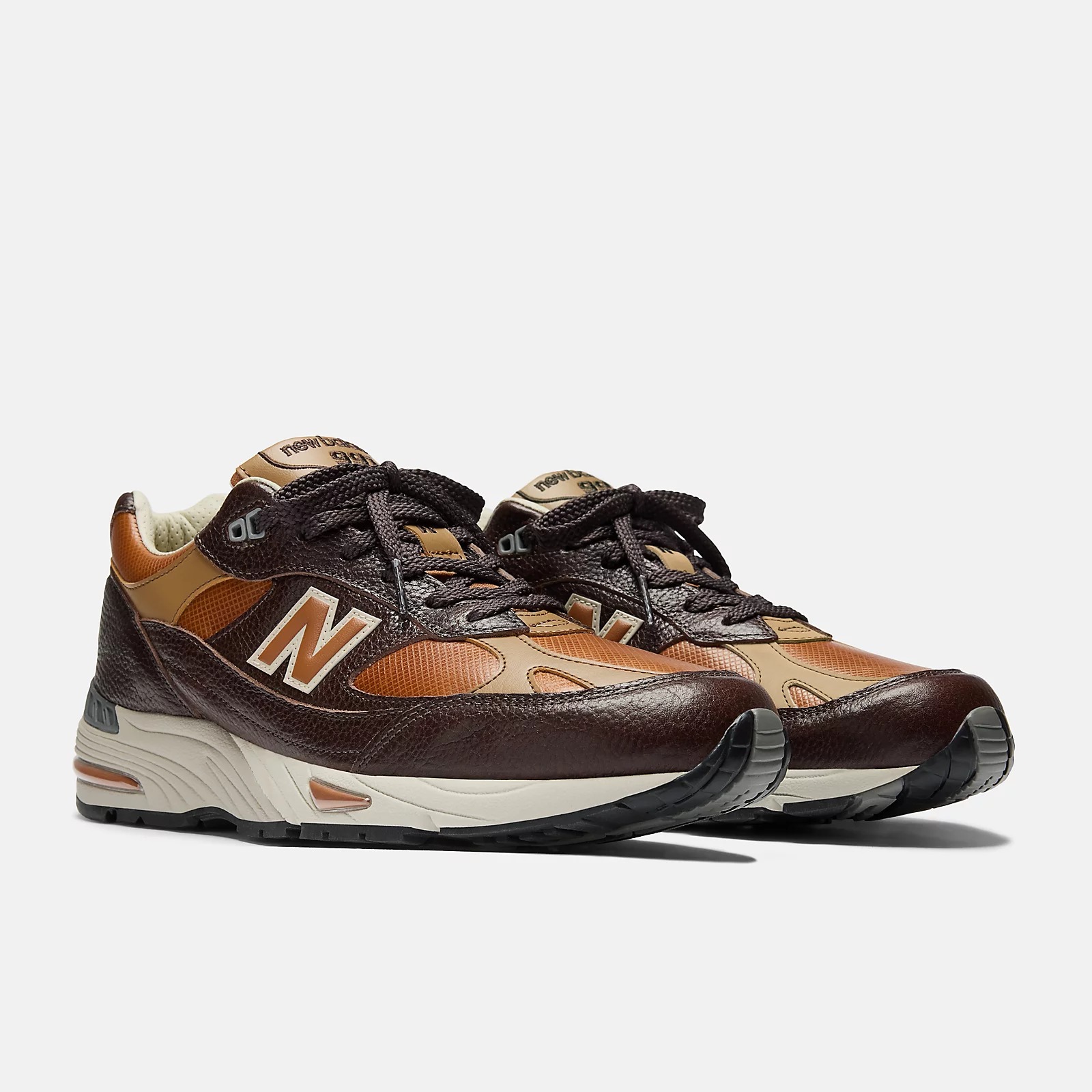 New Balance 991v1 Made In UK Chocolate Plum M991LB1 | More Sneakers