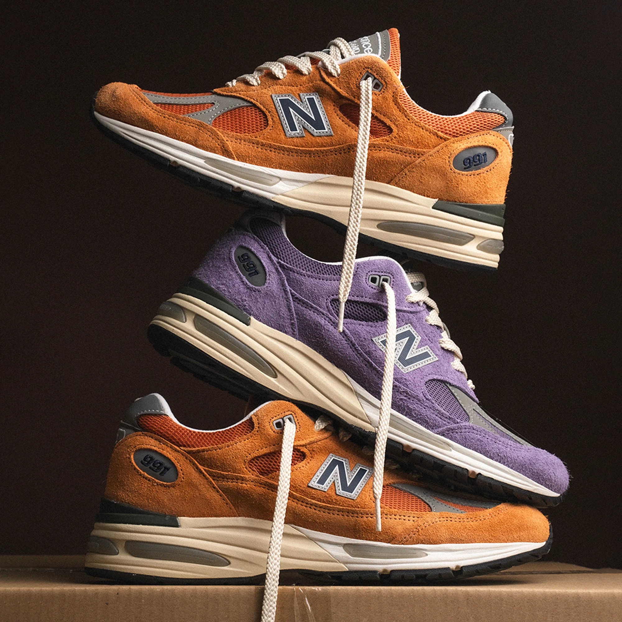 New Balance 991v2 Made in UK Gold Earth U991OV2 | More Sneakers