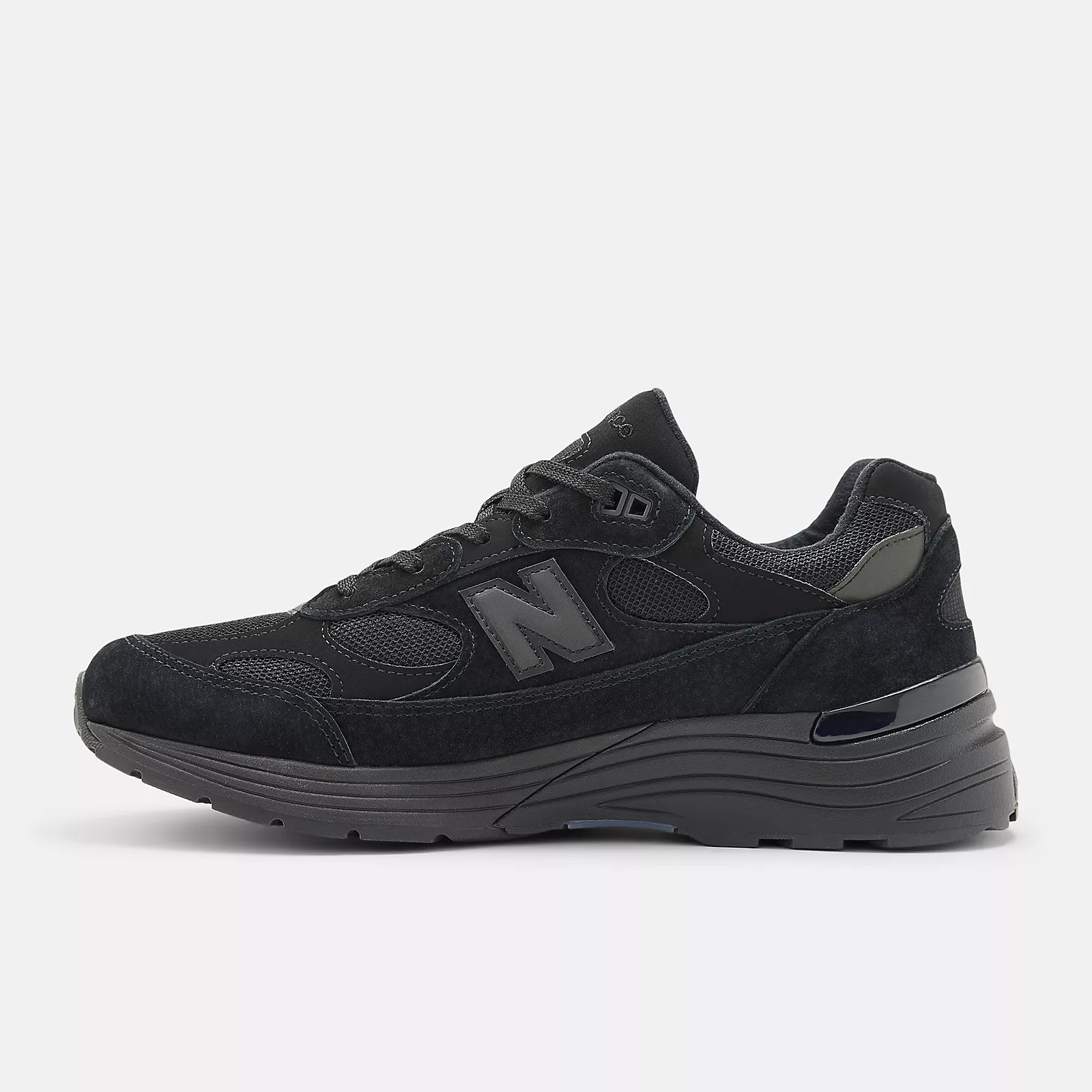 New Balance 992 Triple Black - Made in USA U992TB | More Sneakers