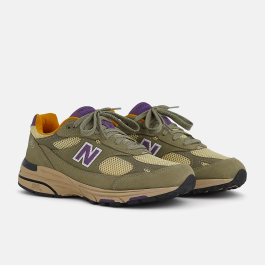 New Balance 993 Made in USA Olive Leaf Maize U993OL | More Sneakers