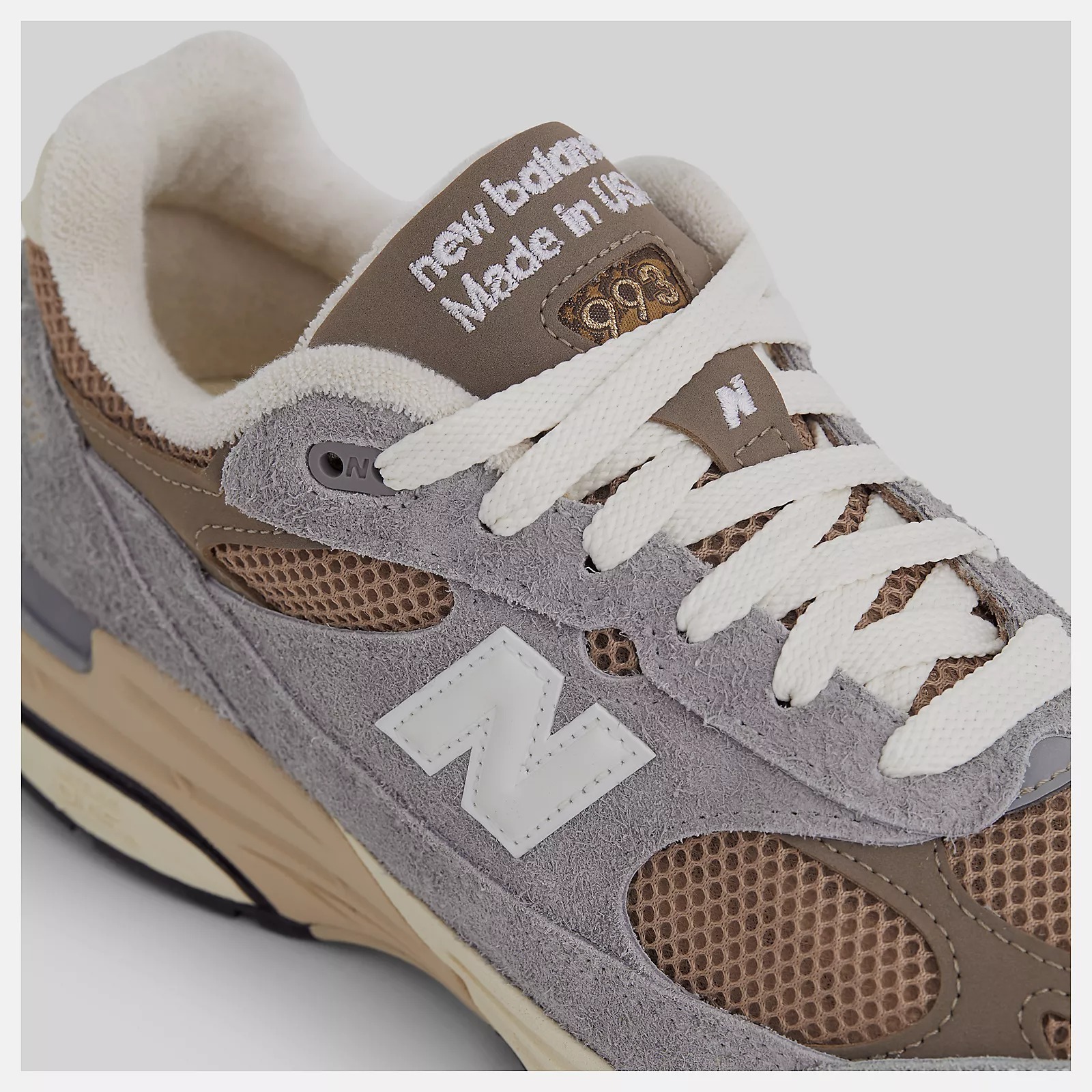 New Balance 993 Shadow Grey Driftwood - Made in USA U993GG | More