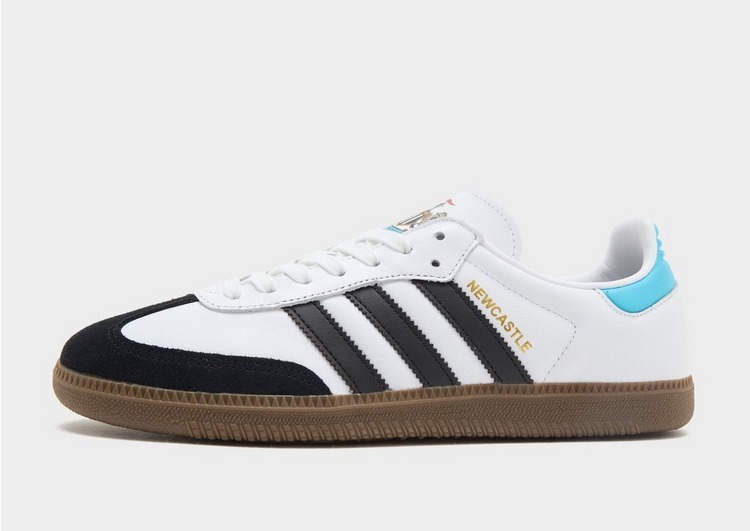 adidas gazelle silver green womens adidas Men's Newcastle United Gazelle Shoes (Black/White) main image 1
