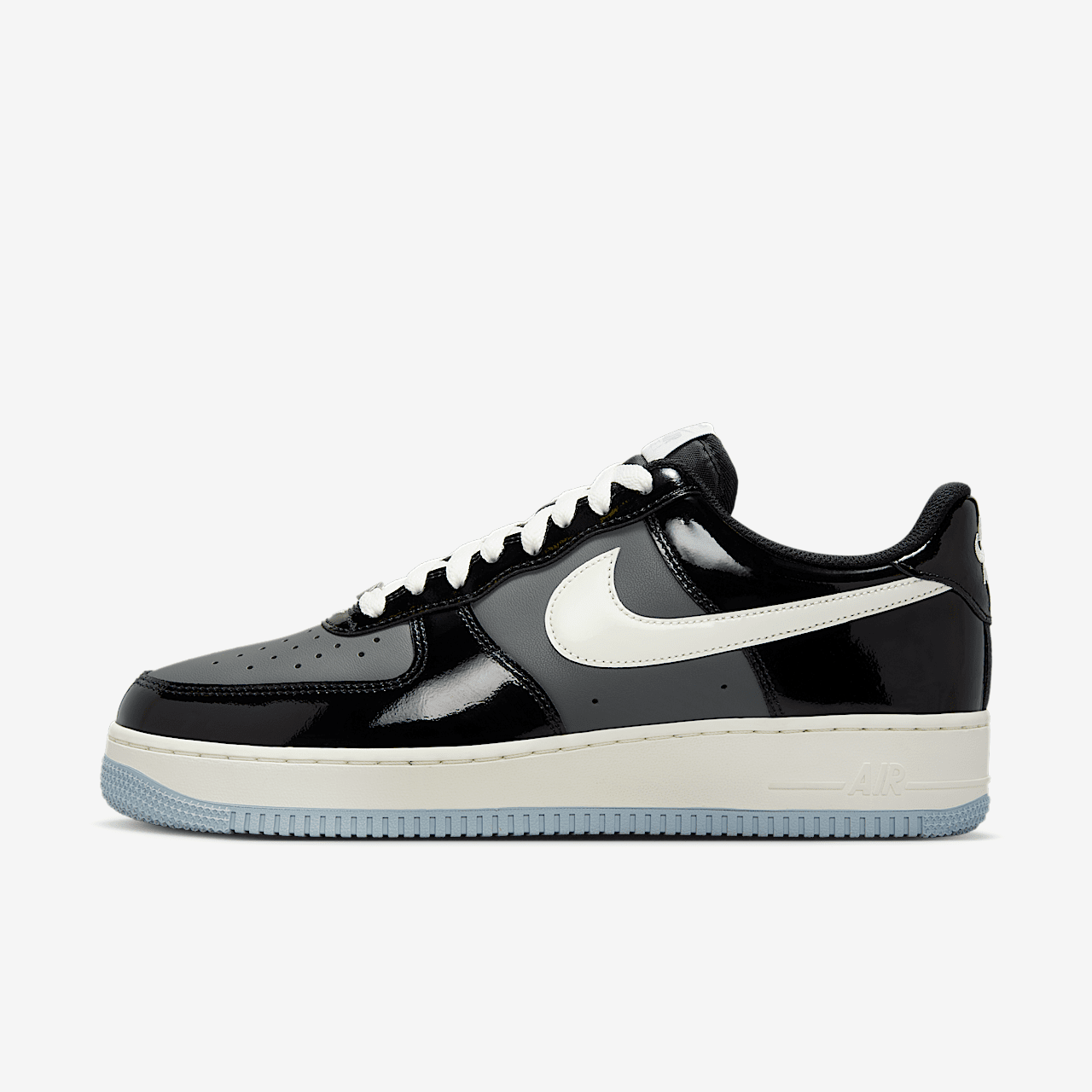 blue black and white air force 1