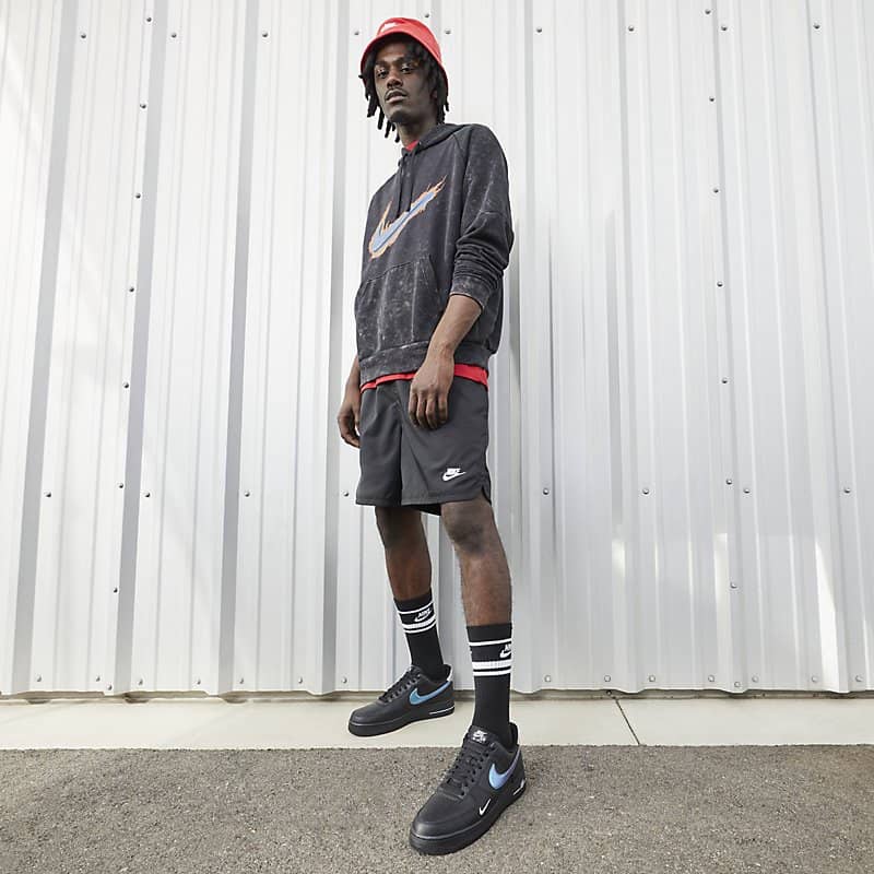 nike-air-force-1-low-black-  display picture 1