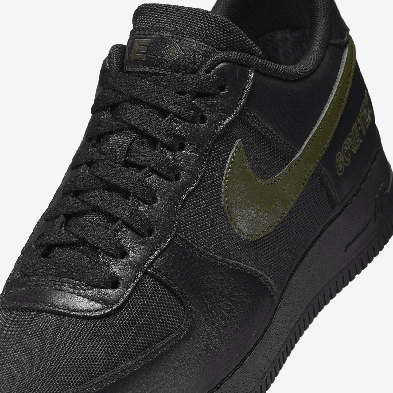 Nike Air Force 1 Low Gore-Tex Black Cargo Khaki HV3959-010 | More