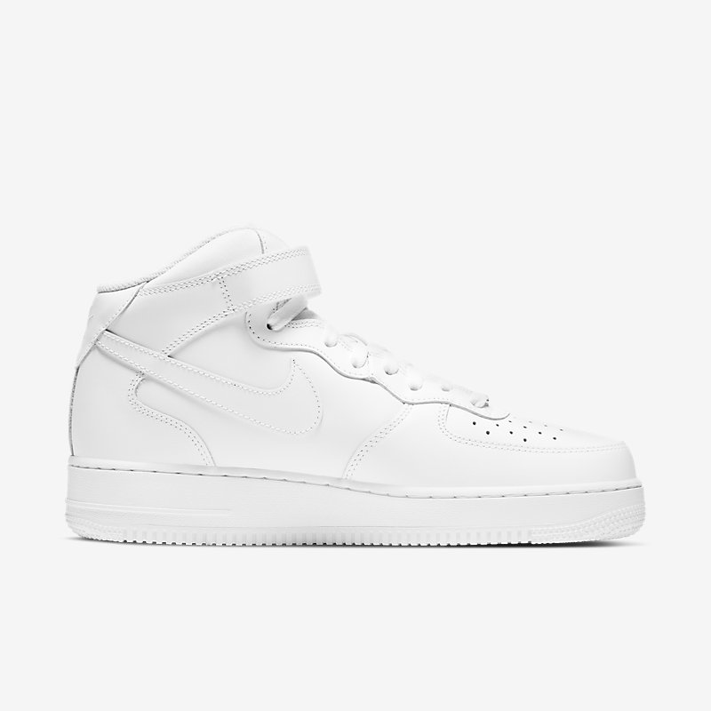 af1 triple white mid