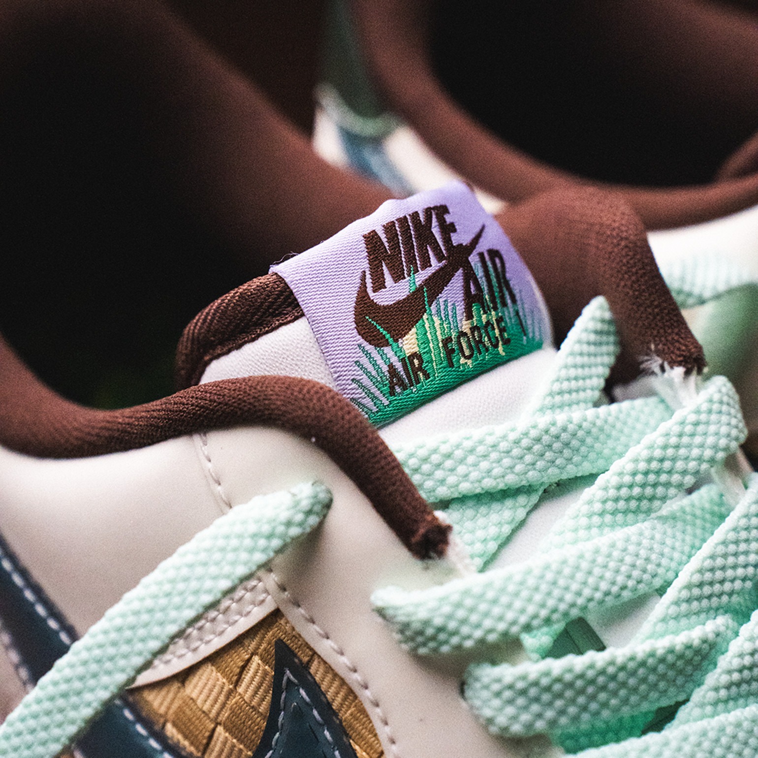 ★NIKE★ NIKE AIR FORCE 1 RETRO QS IB5722-100 Air Force 1 Retro QS Summit White/Glacier Blue IB5722-100