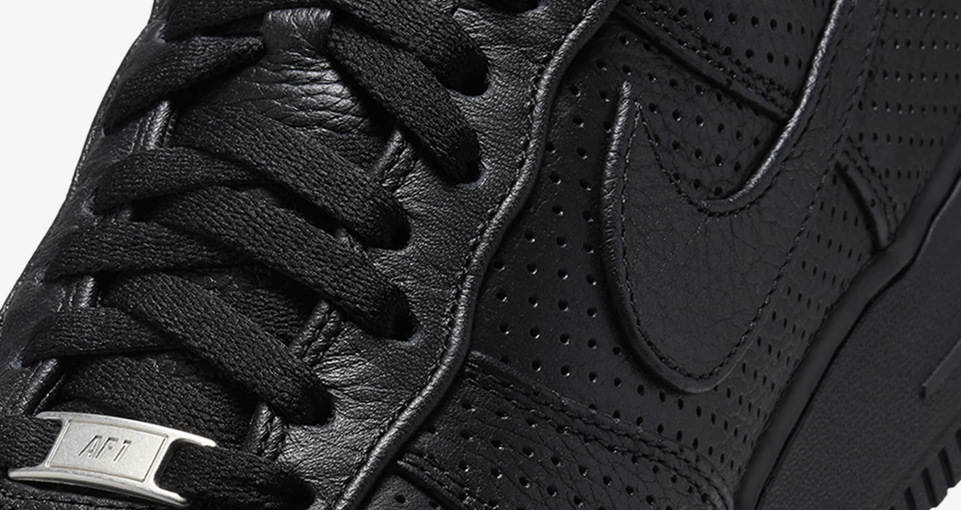 Nike Air Force 1 SP Perforated Triple Black HF8189-001