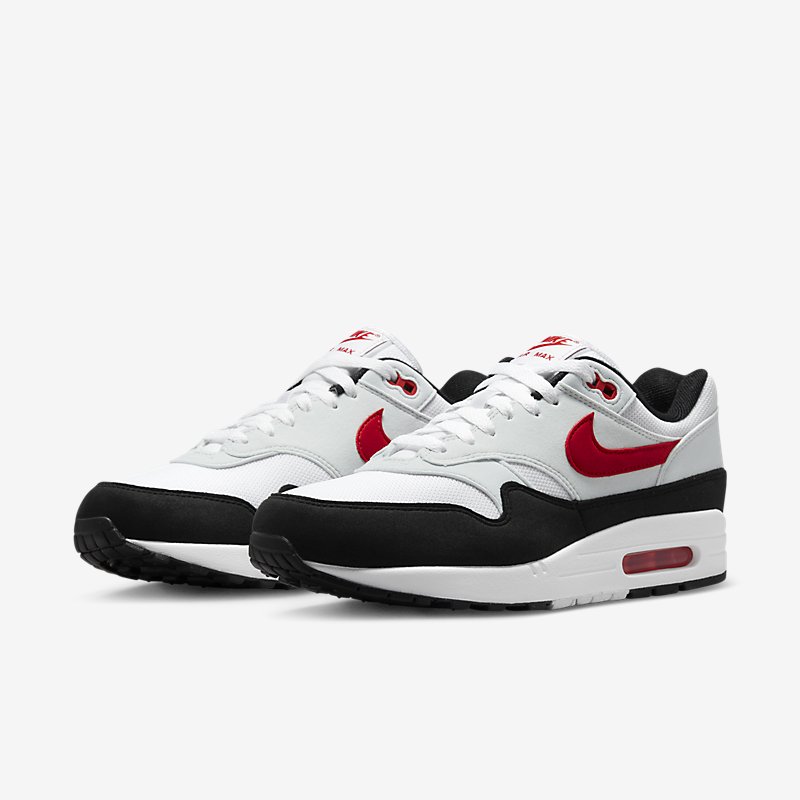 nike air max black red white