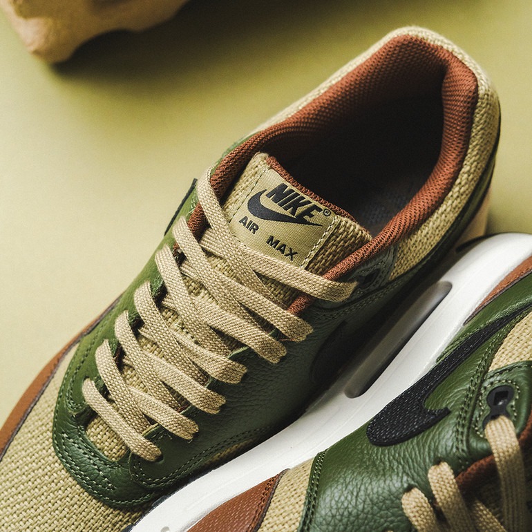 Nike Air Max 1 PRM Neutral Olive Cargo Khaki Cacao Wow  display picture 2