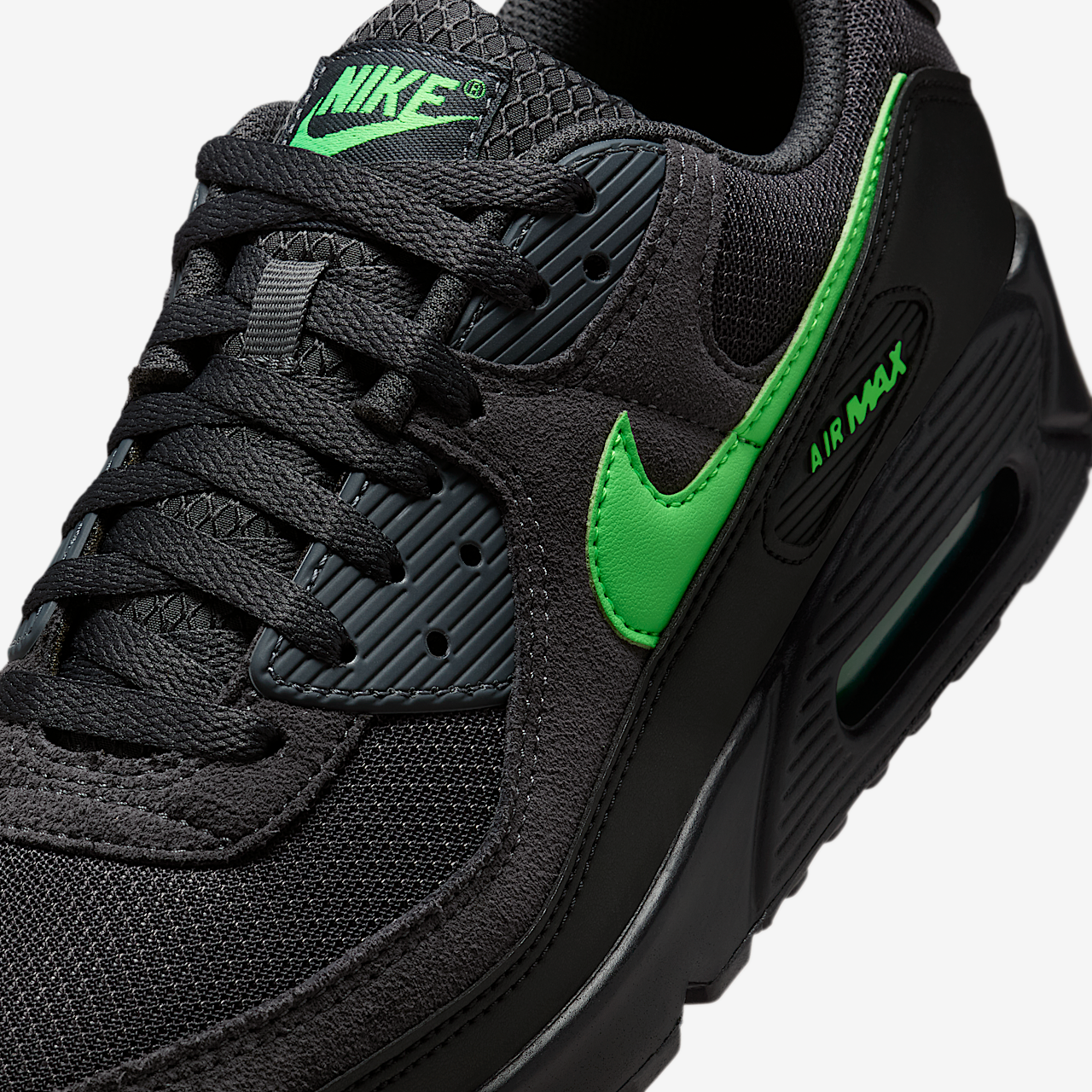 Nike Air Max 90 Black Green Strike DM0029-015 | More Sneakers