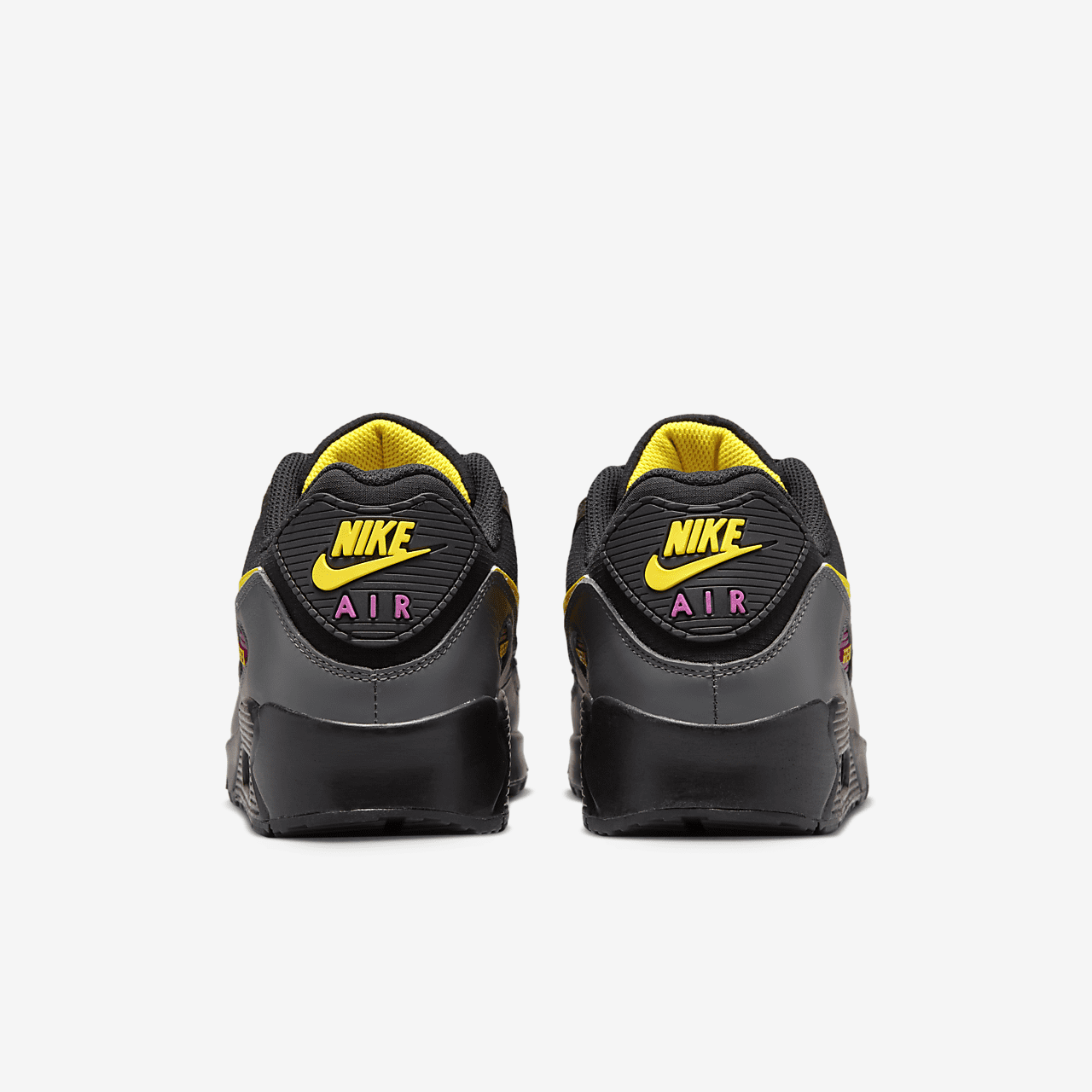 air max 90 black amarillo
