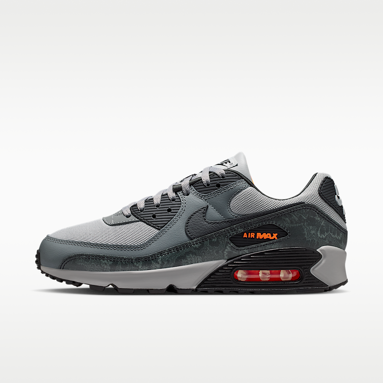 Nike Air Max 90 Premium Hyper Crimson Black - Cinder Cone IQ0172