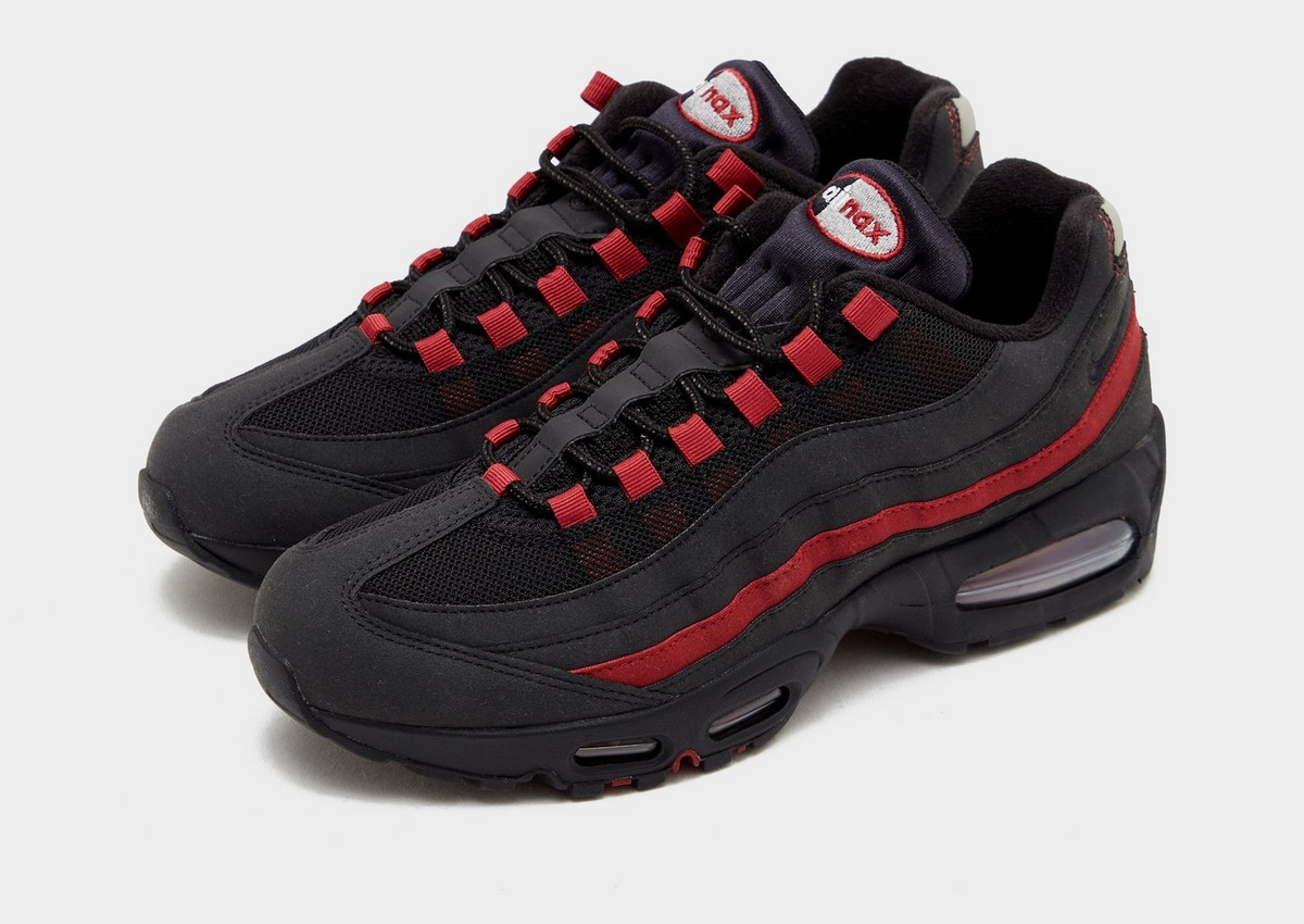 Nike Air Max 95 Big Bubble Black Team Crimson Wolf Grey HM4740-008