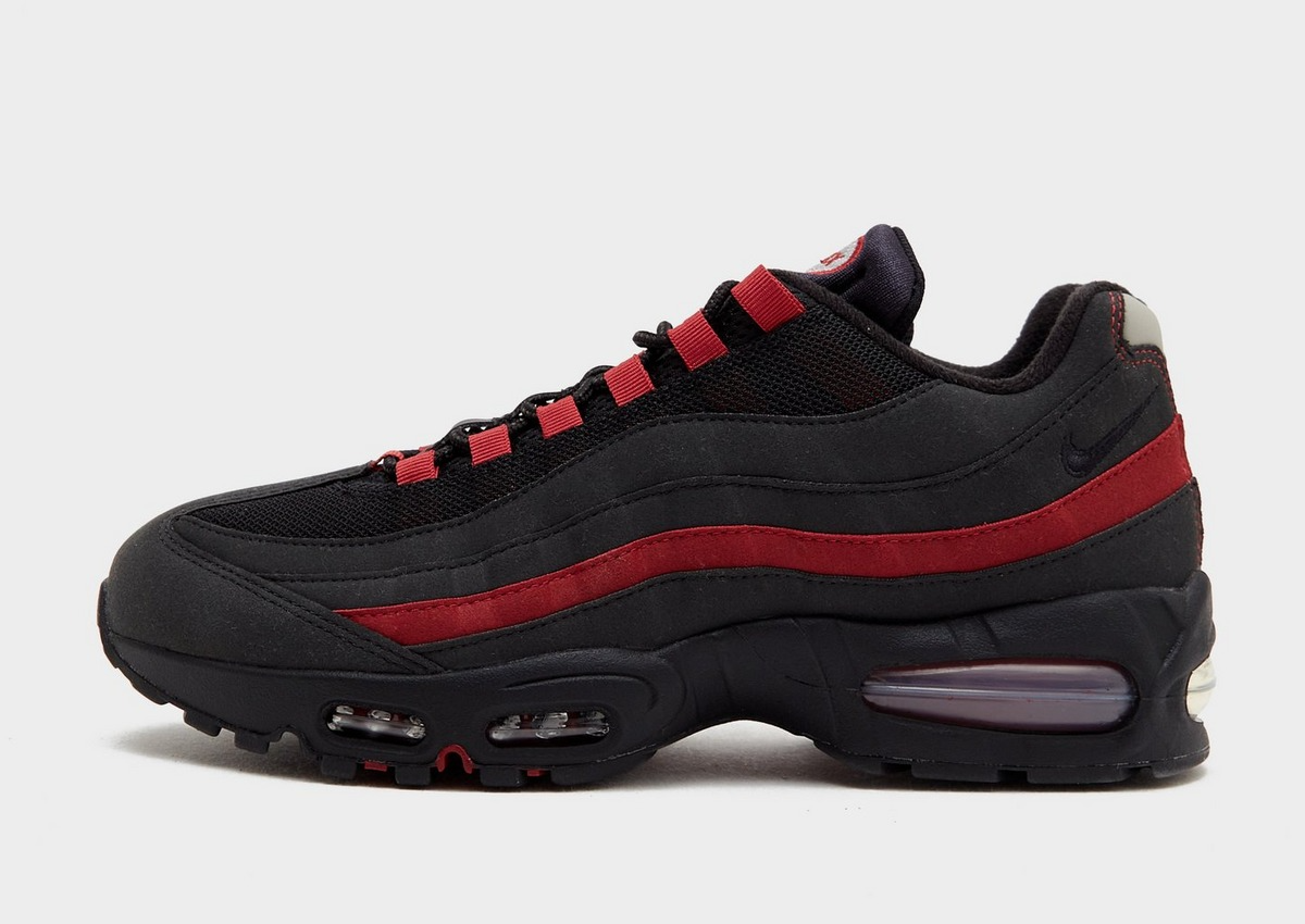 Nike Air Max 95 Big Bubble Black Team Crimson Wolf Grey HM4740-008