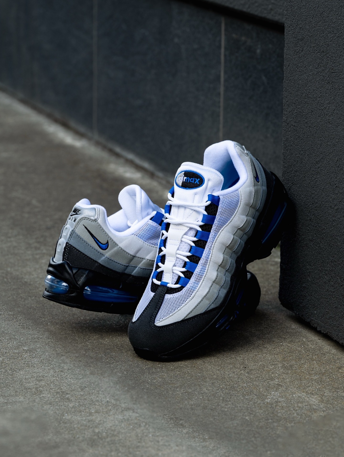 Nike Air Max 95 Big Bubble Neutral Grey Blue Spark IM7410-100