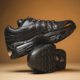 Nike Air Max 95 Big Bubble QS Black Leather IM0696-001 | More Sneakers