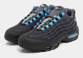 Nike Air Max 95 Big Bubble Tech Black University Blue IH7853-002