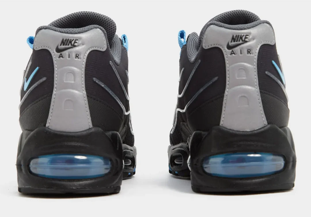 Nike Air Max 95 Big Bubble Tech Black University Blue IH7853-002