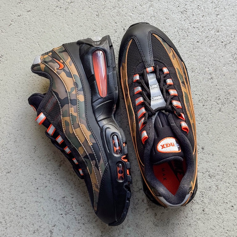 Nike Air Max 95 Camo Black Golden Beige HQ1973-001 | More Sneakers