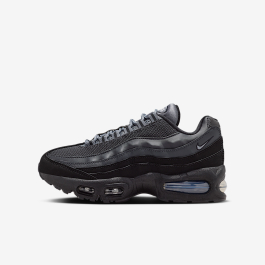Nike AIR MAX 95 ESSENTIAL グレー/ブラック nike-air-max-95-gs-black-