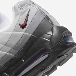 靴 Nike AirMax 95 \"Pearl Grey/DarkBeetroot\" NEW Nike Air Max 95 Men's Size 4 Black/Dark Beetroot-Pearl