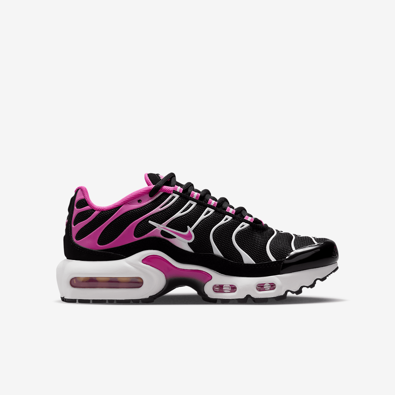 Nike Air Max Plus GS Black Laser Fuchsia CD0609-025 | More Sneakers