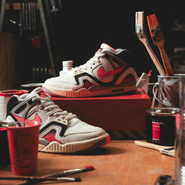 Nike Air Tech Challenge II Hot Lava Phantom エアテック Nike Air Tech Challenge 2 - Phantom / Hot Lava / Black