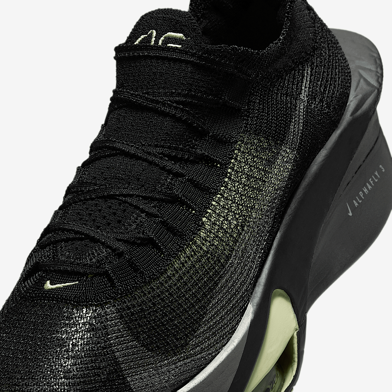 ★ナイキ★Air Zoom Alphafly Next% 3★Black Olive Aura Nike Air Zoom Alphafly NEXT% 3 'Black Olive Aura' - HV6350