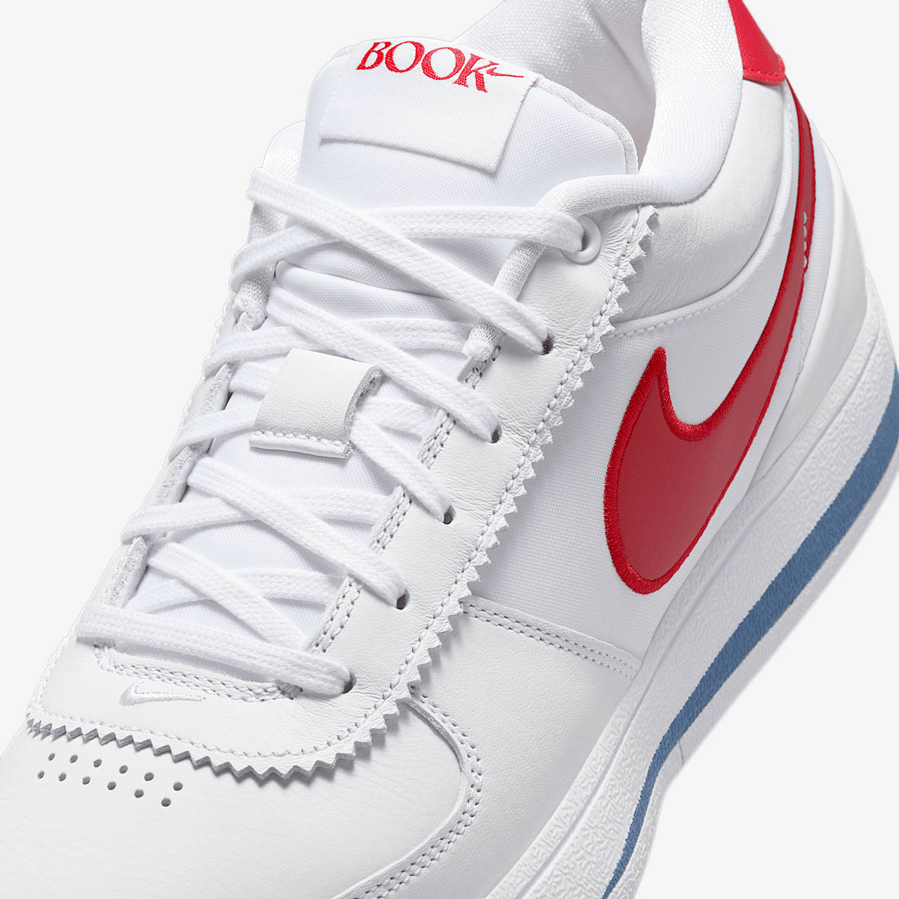 nike bruin white red swoosh