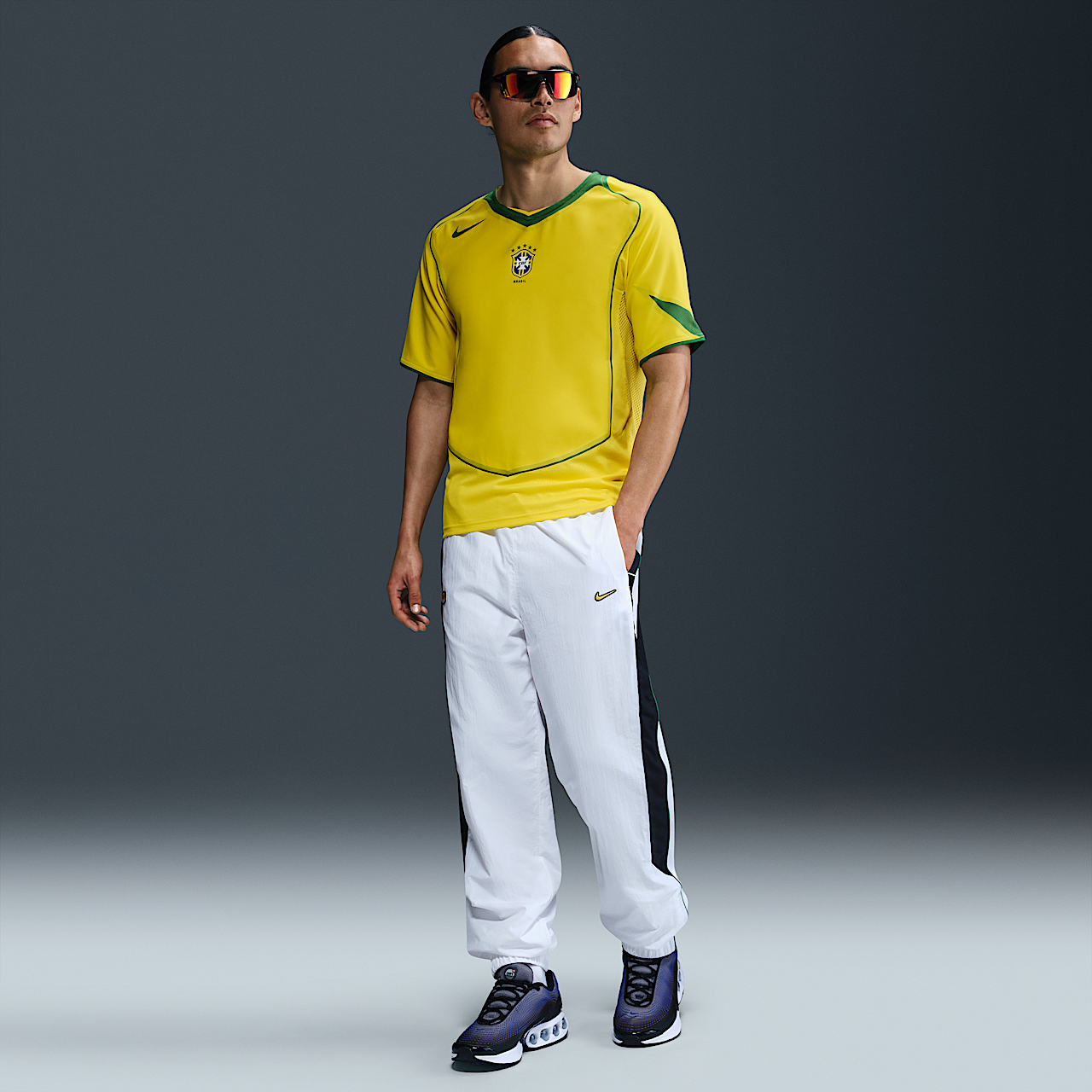 Nike Brazil 2004 Total 90 Reissue Replica Shirt HV4426-741 | More