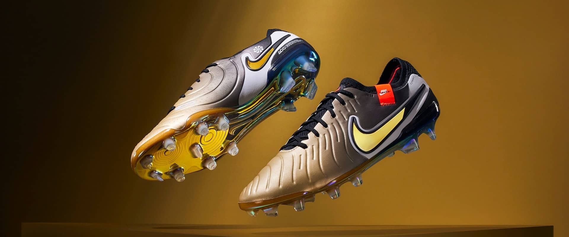 Nike Football Tiempo Legend 10 Elite Metallic Gold Silk FJ2515-900
