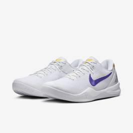 Nike Kobe 8 Protro White Court Purple HF9550-100 | More Sneakers