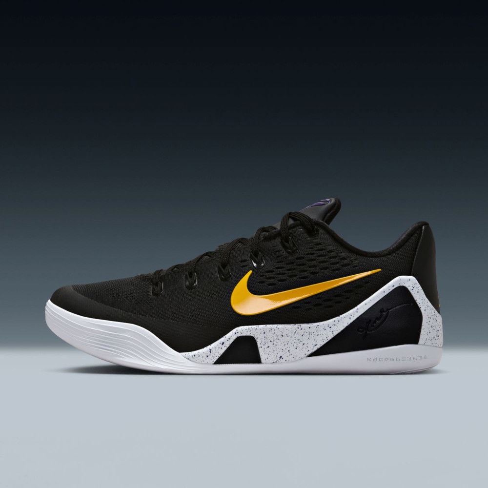 Nike Kobe 9 EM Low Protro TB Black University Gold Lakers  display picture 1