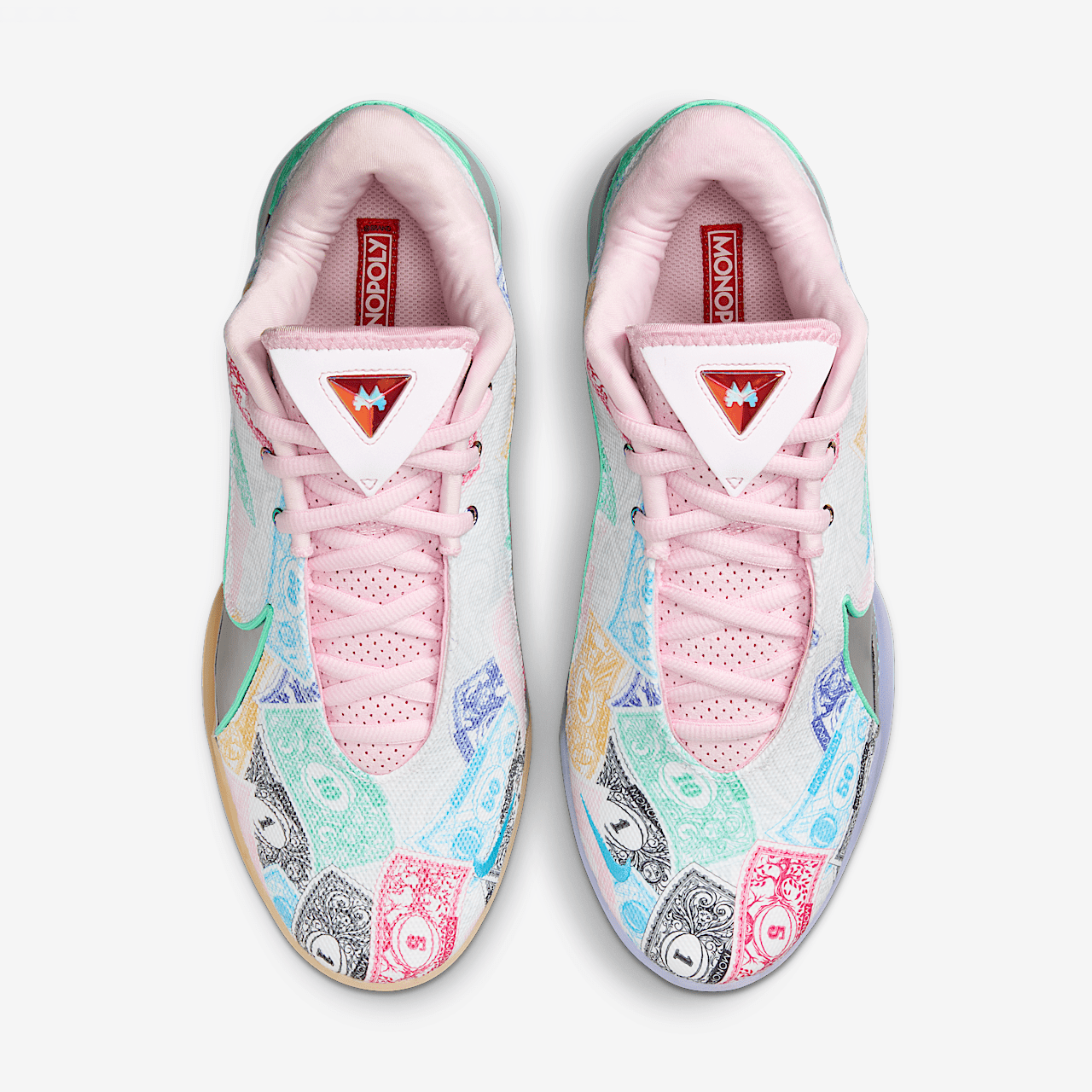 Nike LeBron XXII 22 \'Monopoly\' Currency Men Size 7.5 FZ1097-100 Nike LeBron 22 X Monopoly QS  main image 3