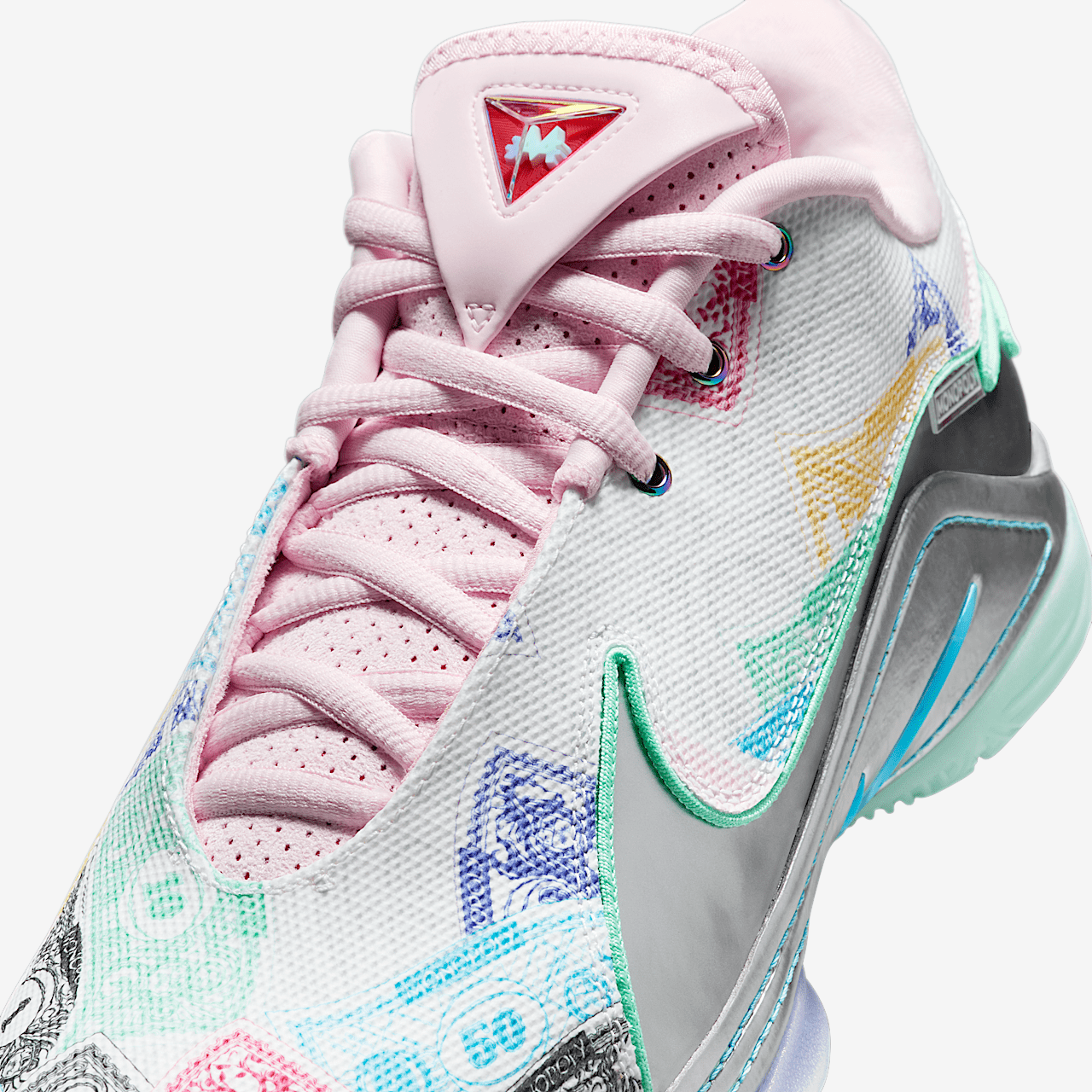 Nike LeBron 22 Monopoly Currency FZ1097-100 | More Sneakers display picture 1