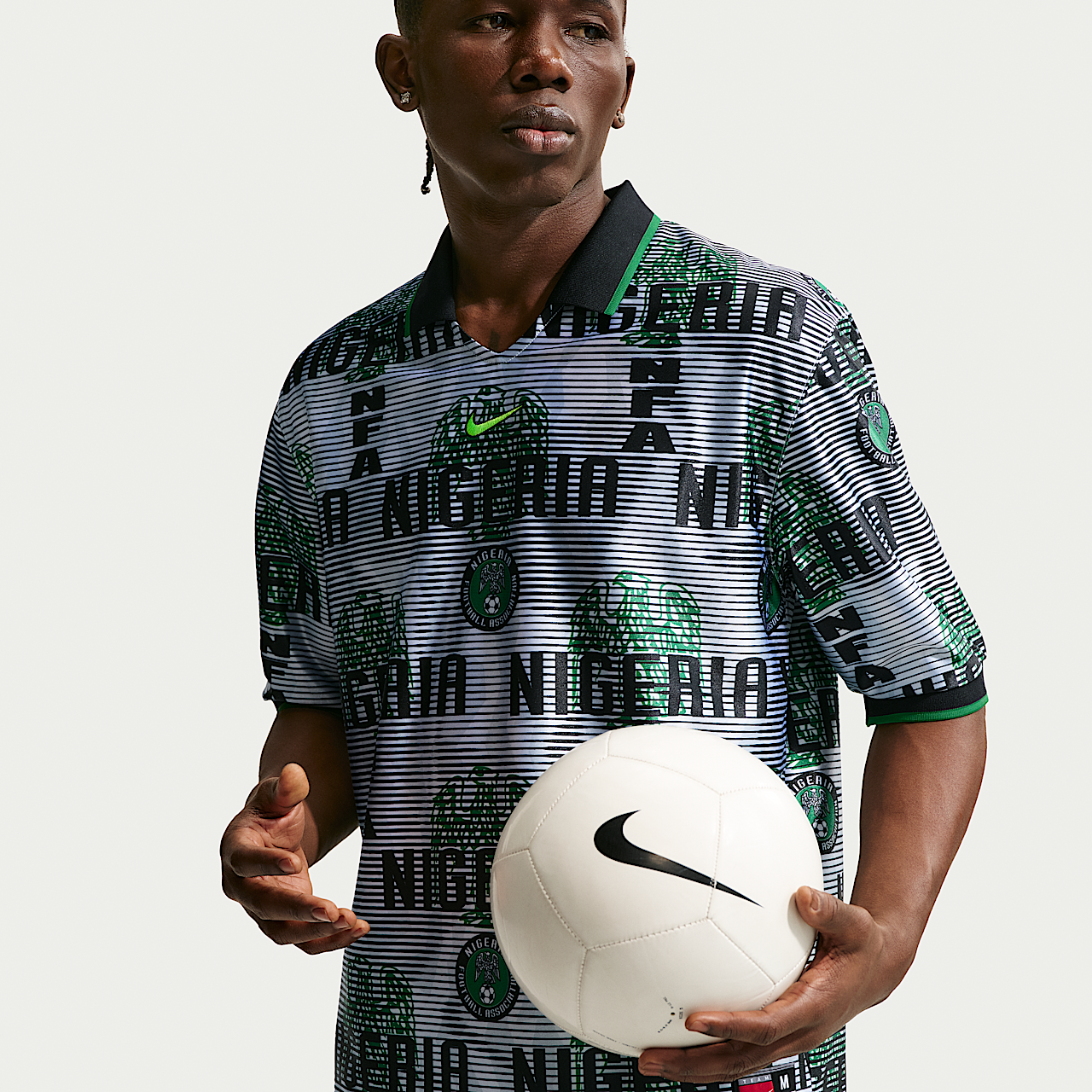Slawn x Nigeria x Nike Academy Pro Short-Sleeve Football Top 2026 