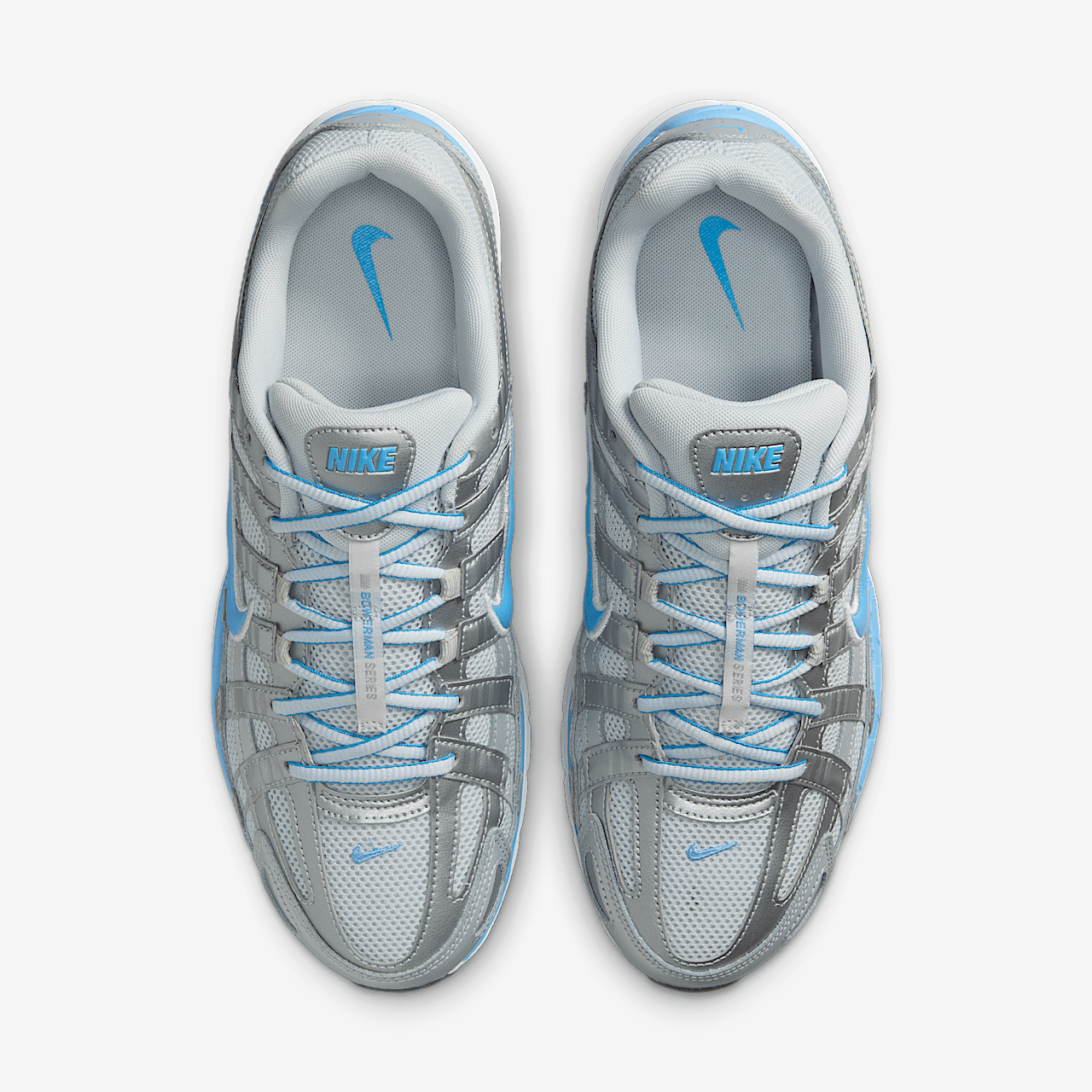 Nike P-6000 Metallic Platinum University Blue CD6404-025 | More 